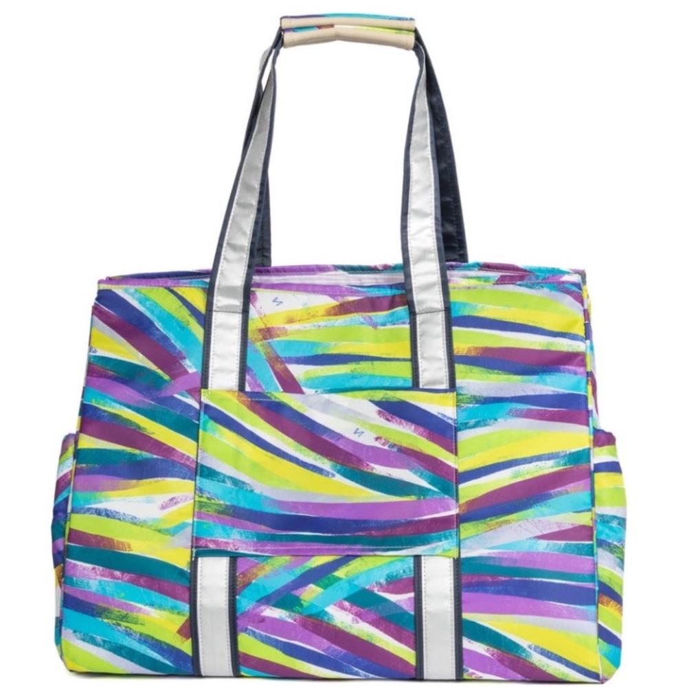 Lug Rover XL Carry-All Tote 🖌️🏳️🌈Brushstrokes Multi - Picture 4 of 8